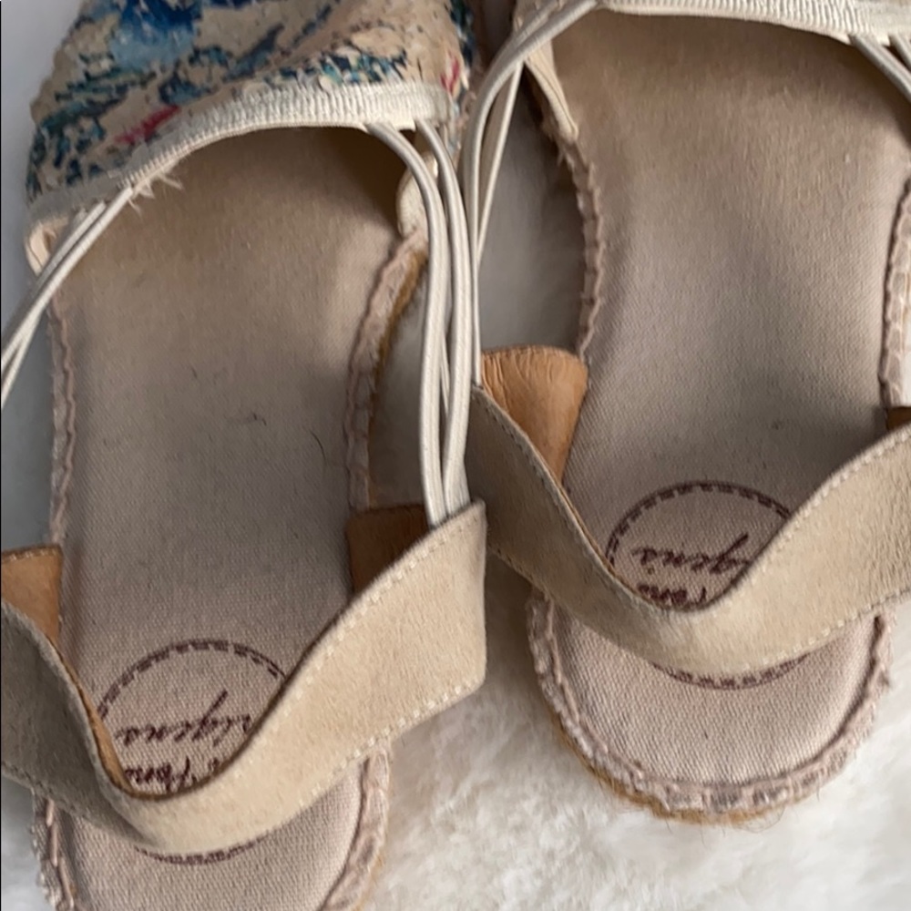 Toni Pons Reversible Sequin Espradille Size 9 - Picture 3 of 7